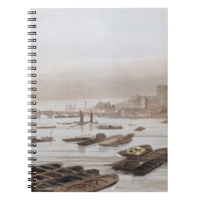Westminster from Waterloo Bridge, incorporating th Notebook (Front)