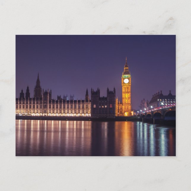 Westminster in London Postcard (Front)