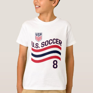 Weston Mckennie 8 White Usmnt Officially Licensed T-Shirt