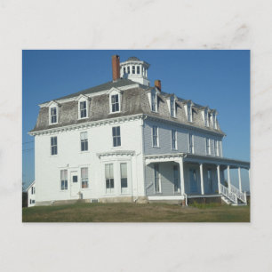 Westport Harbour, MA Cottage Postcard