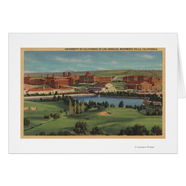 Westwood Hills, CA - View of U.C.L.A. Campus (Front Horizontal)
