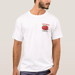 Westwood Tomatoes - Vintage Fruit Crate Label T-Shirt