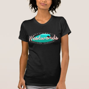 Westwords Reverse Logo T-shirt (tenue slim femme)