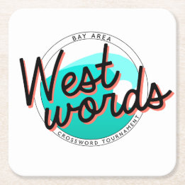 Westwords Set of Paper Coasters