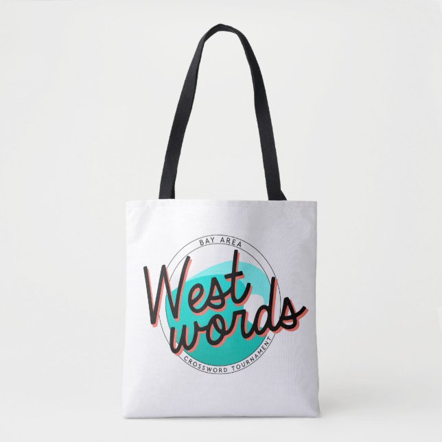 Westwords Tote (light/customizable background) Bag (Front)