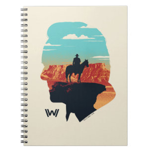 Westworld   Dr. Ford Silhouette Of Man in Black Notebook