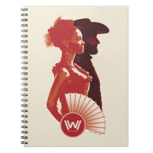 Westworld Maeve & Hector Stencil Portrait Notebook