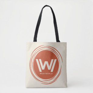 Westworld Stylized Sun Logo Tote Bag