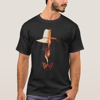 Westworld | White Hat Black Hat Split Graphic T-Shirt