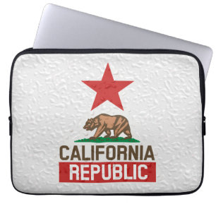 Wet California Republic Decor Laptop Sleeve