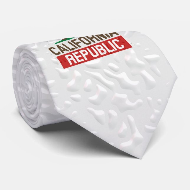 Wet California Republic style Tie (Rolled)