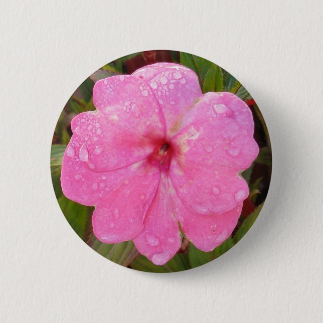 Wet Flower button (Front)