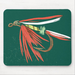 "Wet Fly #2" Trout Fly Mousepad