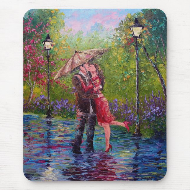 WET KISS MOUSE PAD (Front)