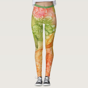 Wet Leaves of Autumn Leggings