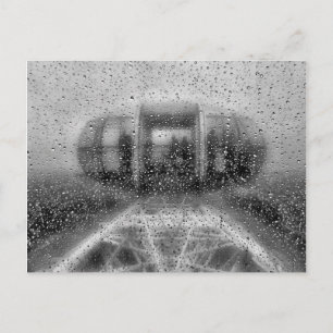 Wet London Eye Postcard