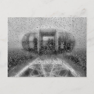 Wet London Eye Postcard