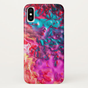 Wet paint colourful abstract art palette swirl Case-Mate iPhone case