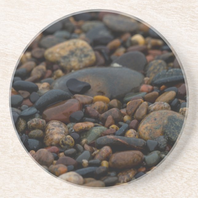Wet Pebbles Coaster (Front)