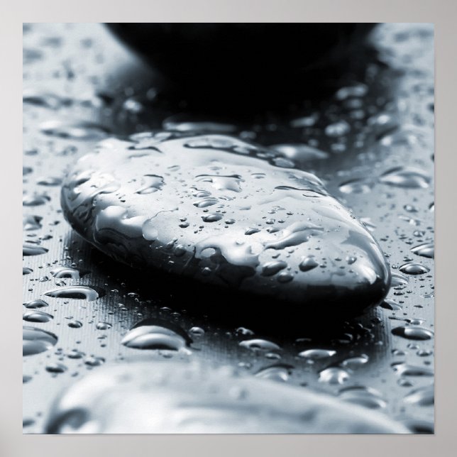 Wet stones poster (Front)