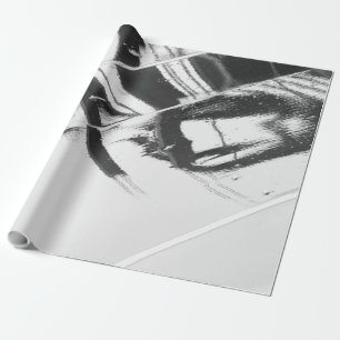 Wet surface wrapping paper