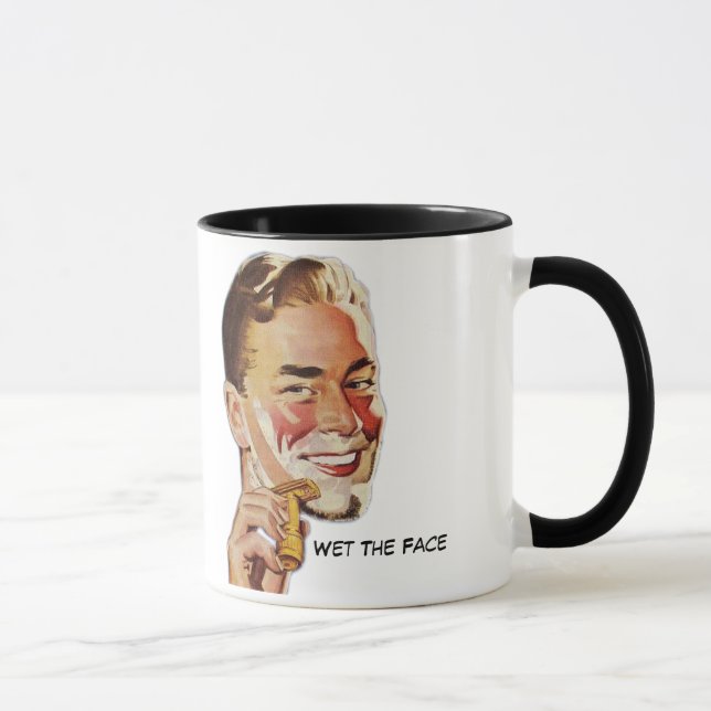 Wet The Face Mugs (Right)