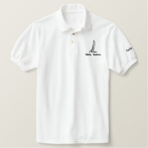 Weta Silhouette Embroidered Polo