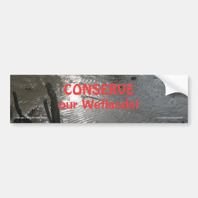 Wetlands bumper sticker (Front)