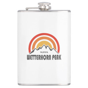 Wetterhorn Peak Hip Flask