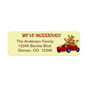 We've moved