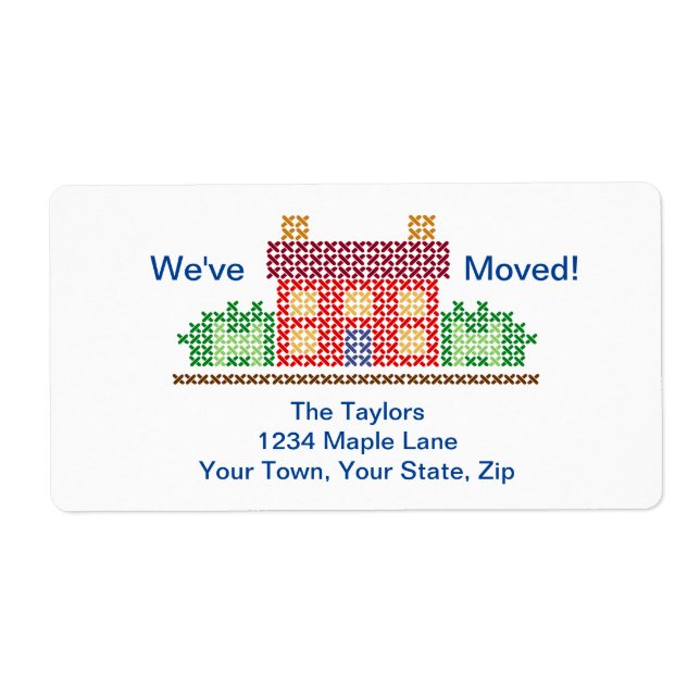 We've Moved! Address Label (Front)
