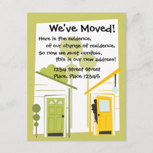 We've moved! announcement