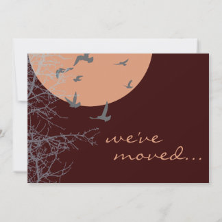 we've moved announcement