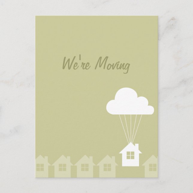 We've Moved Announcement Cards (Front)