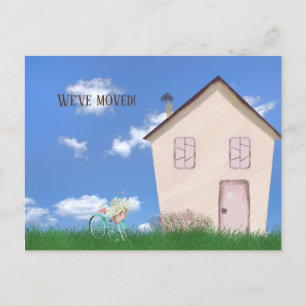 We've Moved announcement Postcard