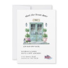 We've Moved | Blue Door Announcement Card