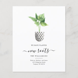 We've Moved Boho Moving Announcement