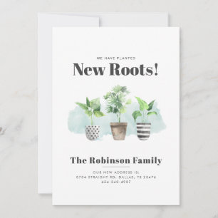 We've Moved Boho New Roots Moving Announcement