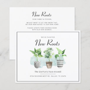 We've Moved Change of Address Announcement