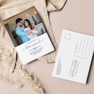 We've Moved Change of Address Photo Moving Announcement Postcard