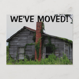 We've Moved Change Of Address Postcard