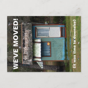 We've Moved Change Of Address Postcard