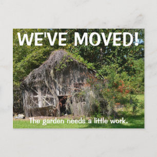 We've Moved Change Of Address Postcard