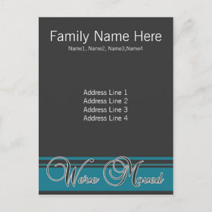 We've Moved - Change of Address Postcard