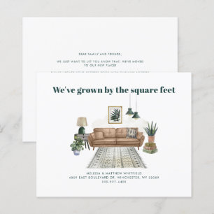 We've Moved Chic Boho Moving Announcement