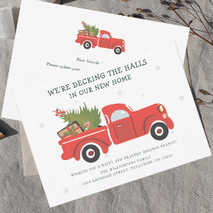 We've Moved Christmas Holiday Moving Announcement
