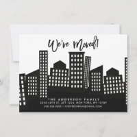 We've Moved City Moving Announcement