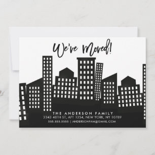 We've Moved City Moving Announcement