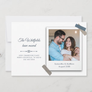We've Moved Couples Photo Moving Announcement