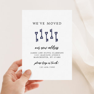We've Moved Family Address Change Announcement